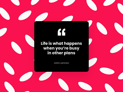 Quote background infinity tool motion motion design pixflow quote quotes title typography ui wesite banner
