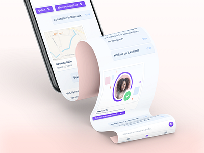 Sofie — Chatbot 3d app badges chat chatbot circle messages messaging progress speech