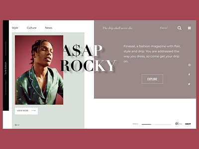 finessé branding design ui ux web