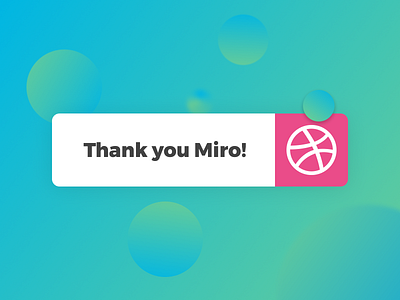 Hello Dribbble! design illustration modern vector