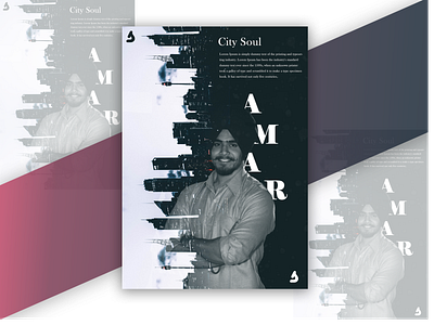 City Soul Concept city design designer illustration portfolio poster poster art sardarji sea sky town typography ui vector white