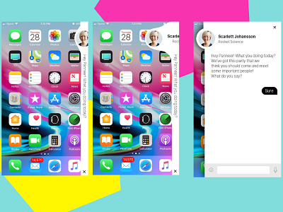 Messenger - New notification style messages messenger messenger app notification notifications swipe
