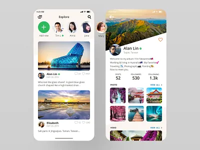 Album | Daily UI #006 album app app design app ui daily ui daily ui challenge dailyui ui 林位青