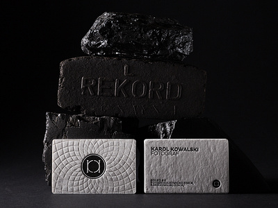 KK - Identity black black and white blackandwhite branding business card design foxtrot foxtrot studio foxtrotstudio graphic design identity letterpress logo logotype mark monochromatic monogram poland symbol typography