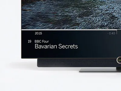 Loewe os - LiveTV case study design design process digital flat interaction interface livetv loewe loewe os minimalist television ui ux