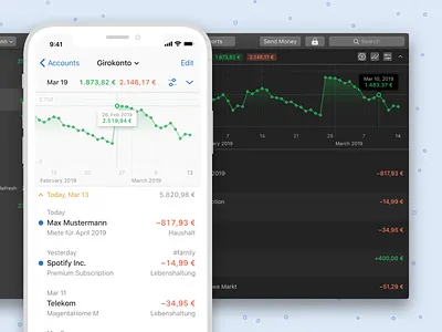 Balance Progress app apple balance banking design finance fintech graphic ios macos money outbank progress sketch ui ux