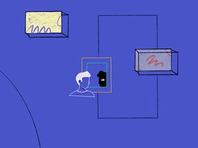 Reflection design design system illustration mirror reflection ux