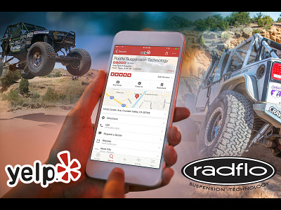 Radflo on Yelp 4x4 jeep offroad radflo shocks