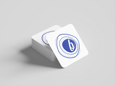 𝕓𝕠𝕠𝕞 𝕔𝕠𝕒𝕤𝕥𝕖𝕣𝕤 50s 60s abstract blue logo brand branding and identity calligraphy coasters furniture store home goods icon logo design mid century mid century modern mockup modern calligraphy modern logo monogram retro type design