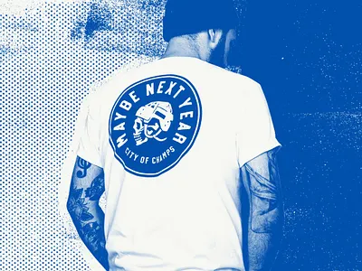 Maybe Next Year alberta apparel badge champs edmonton grunge helmet hockey motorcycle oilers shirt skull sports