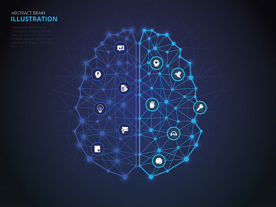 Human Brain analytics anatomy biology brain business connected connection creative doctor head health human human brain human brain hemisphere icon left brain link marketing organ right brain