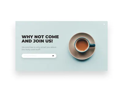 DailyUI #025 - Subscribe adobe capture card conversion cro dailyui design flat form ios minimal photo subscribe subscribe form subscribers ui ux web web design xd