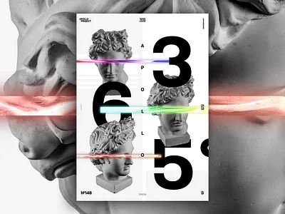 Cover Poster #148 apollo challenge conception creation creativity design challenge design experiment graphic design graphic designer inspiration minimalist minimalist design photoshop poster poster art poster design process speed art