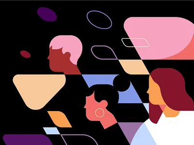 All Together Now art branding character design event illustration illustrator vector