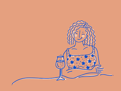 And later she smiled. adobe adobe ipad pro draw drawing lines procreate