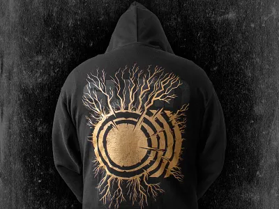 Sunn O))) art hoodie illustration serigraph tshirt design
