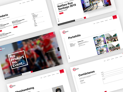 Events Website design event graphic design landing page sport ui