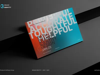 PATH - Brand Identity Book brand identity branding graphic design logo typography