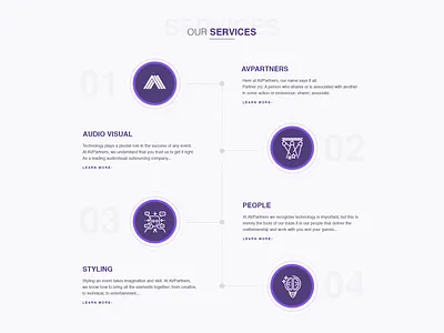 About us section 2d art about us page app branding clean design flat homepage homepage design illustration minimal our services ui ux web website