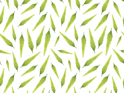 Thin Leaves background digital art digitalart fashionprint floral floral art floral pattern leafs leaves pattern pattern pattern a day print pattern seamless textile print thin leaf thin leaves vector leaves vector pattern watercolor pattern watercolors