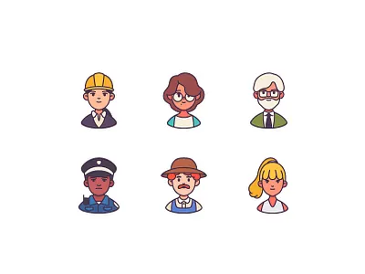 The Beauty Of Diversity avatar branding character character design diverse fashion graphic design graphic design icons illustration logo vector