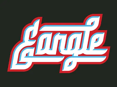 Eargle Custom Script branding custom type design font graphic design identity illustration logo monogram sports sports branding sports design sports identity sports logo type typeface typography vector