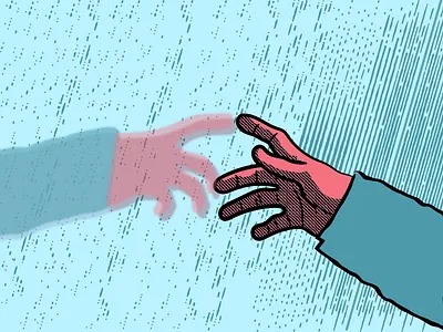 Reflective Thoughts art branding design drawing graphic design icon icon design illustration illustrator minimal modern pen