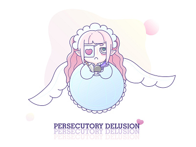 CUTIE | Persecutory Delusion illustration