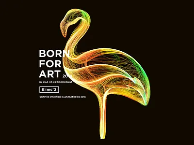 AI-line design illustration