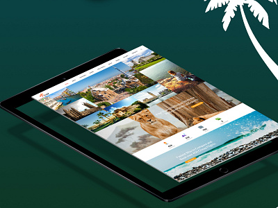 Tour & Travel design tour travel uiux webdesign