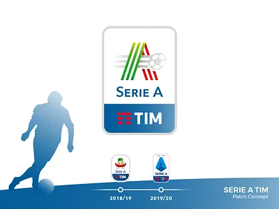 🏆Serie A TIM | Patch Concept adobe illustrator branding calcio campionato football football club football logo italian league league logo logo logo concept logo design logo restyle patch design restyle restyling serie a serie a tim soccer soccer club