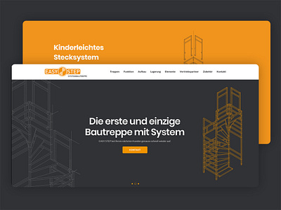 Easy Step Website Design 2019 landing page landingpage ui uidesign ux uxdesign webdesign website website design websites