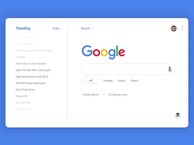 Google Search Engine Redesign google search search engine search results trending ui ux