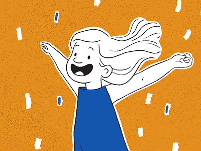 Celebration digital illustration election elections eu elections happy illustration joy vote