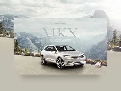 Lincoln Car Configurator clean minimal typography web design webgl