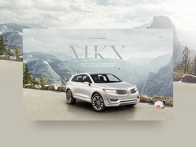 Lincoln Car Configurator clean minimal typography web design webgl