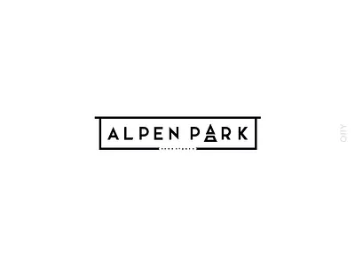 Rejected logo |10| Alpen Park brand design icon logo park vector