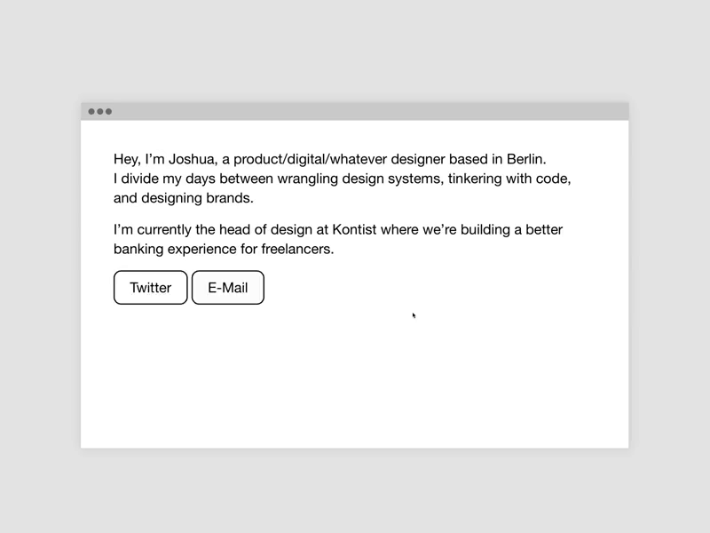 Personal Website Update personal website