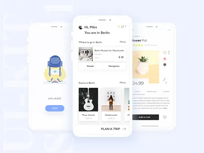 From Cadabra With Love illustration interface design minimalist minimalistic ui ui ux design ui design ui kit ui8 user interface