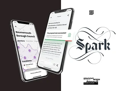 Spark - RSA Shortlisted app award brand branding council democracy design election elections graphics logo politics proposal rsa shortlist success ui ux vote voting