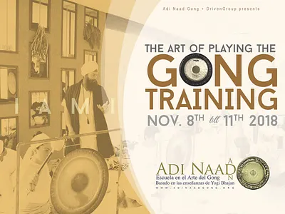 Gong Training Miami branding design flier graphicdesign printing typography