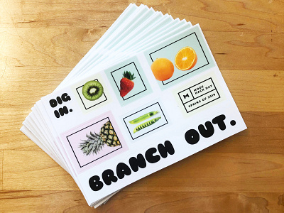 Hack Day Stickers! branding design