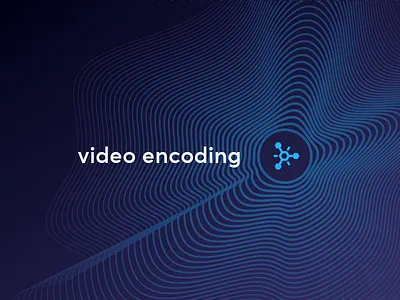 Video Encoding bitmovin encoding icon organic video