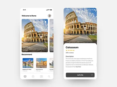 Travel guide app travel app ui ui ux ui ux design ui ux user uidesign uiux userinterface ux
