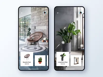 Furniture Ecommerce App Concept app app design cards cards design clean ecommerce ecommerce shop furniture interaction design interface invision studio ios design ui ui design unsplash user experience user interface ux ux design vr
