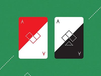 Minimal poker♠️ dribbble minimal card
