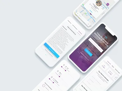 Nanny finder App app app design branding design hamburg icon design interfacedesign map design maps ui uidesign uidesigner usability ux web