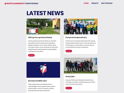 Personal Blog blog simple web design web site