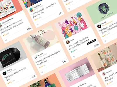 Fresh Finds! branding design fiverr illustraion logo print typography