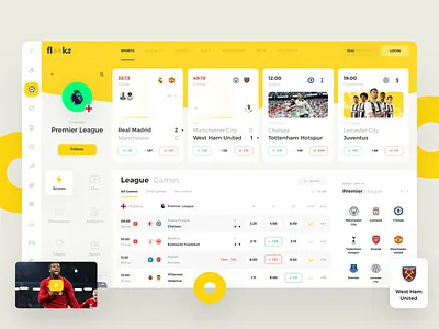 Flooks admin bet bets betting bookmakers dashboard football prifile sport statistics ticket